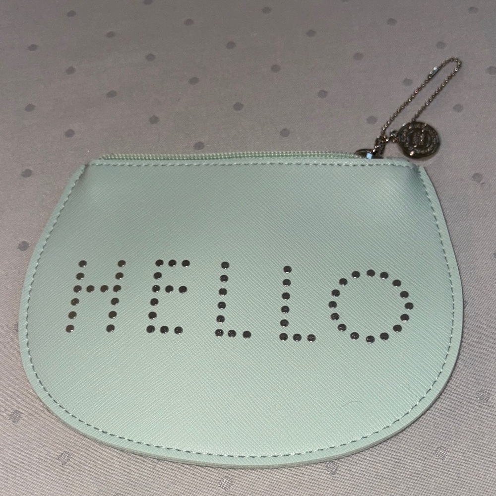 Bath & Body Works Zippered Bag with 'HELLO' Design
